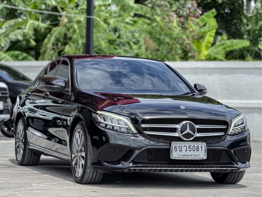 รหัสรถ WRT5081 2019 BENZ C-CLASS, C300e AVANTGARDEW205 จดทะเบียนปี 2020 สีดำ เบนซิน/ไฟฟ้า
