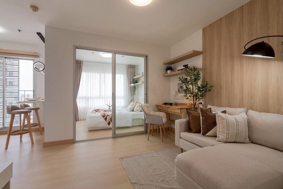 ขาย คอนโด ปิ่นเกล้า The Trust Residence แต่งสวยเฟอร์ทั้งห้อง ชั้น19 1ห้องนอน 1รับแขก เพียง 1.89 ล้านบาท ฟรีโอน! 3