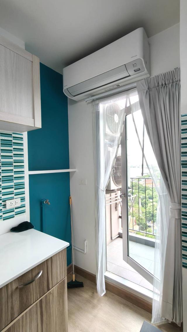 Condo Chapter One Modern Dutch 29.sq.m. renovated panorama river view & Bhumipol Bridge 10