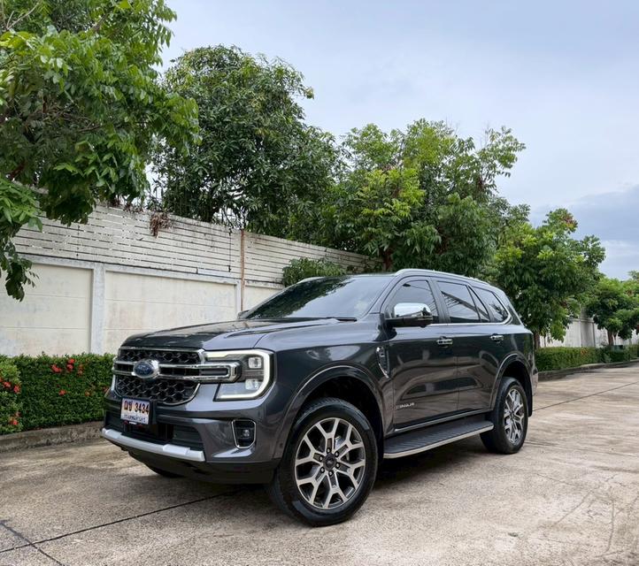 #FORD #EVEREST 2.0 BI TURBO TITANIUM PLUS 4WD Top 2024 สีเทา มือเดียว รถสวย ประวัติครบ
