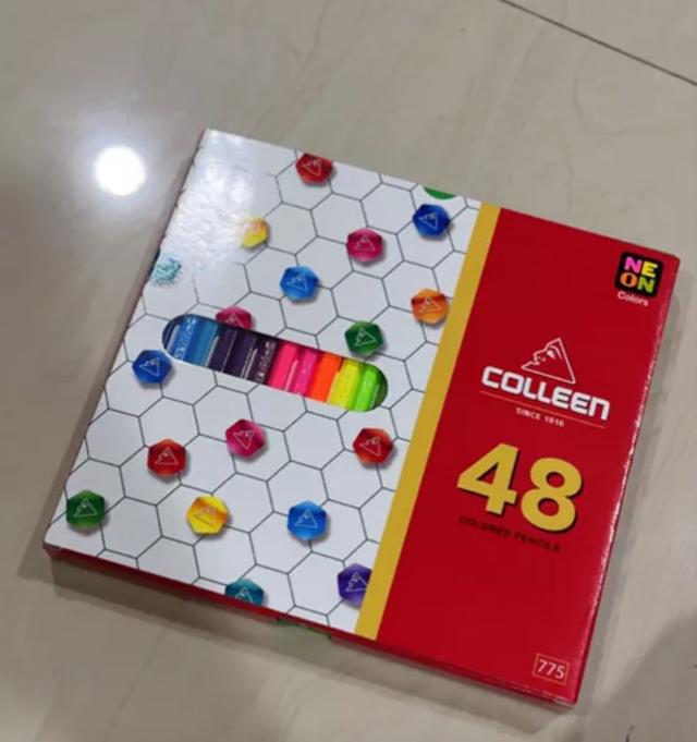 Colleen - สีไม้คอลลีน ชนิดแท่งยาว 48 สี