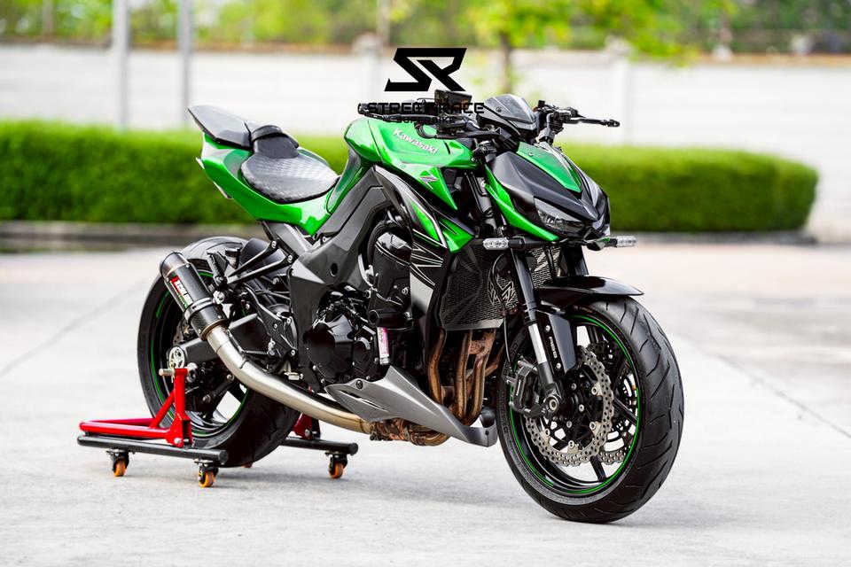 Z1000 2017 (Registered 2019) – Green & Black Beast