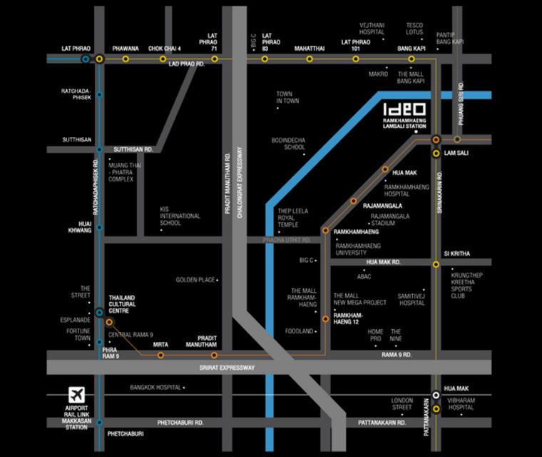 คอนโด ไอดีโอ รามคําแหง ลําสาลี สเตชั่น ห้องมุม Hybrid 2-storey 33.53 ตารางเมตร ชั้น30 Rare item room 10