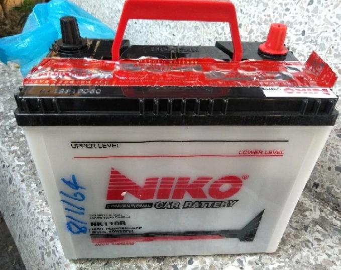 แบตเตอรี่ Niko Ns60 (nk 110) รถ Vios Yaris Altis Civic 2