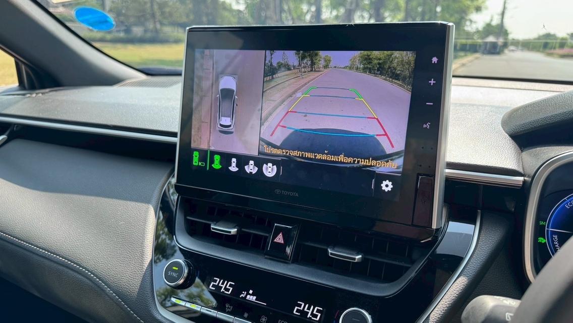 รหัสรถ TPV9973 🎊 Toyota Corolla Cross 1.8 HEV Premium Luxury  🎊 2024 รูปที่ 14