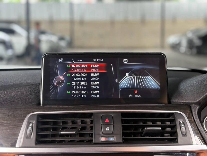 BMW 320d LUXURY LCI F30 AT 2017ซีดานขับหลัง ดีเซล 190 แรงม้า รถศูนย์ ไมล์ 241,xxx รูปที่ 14