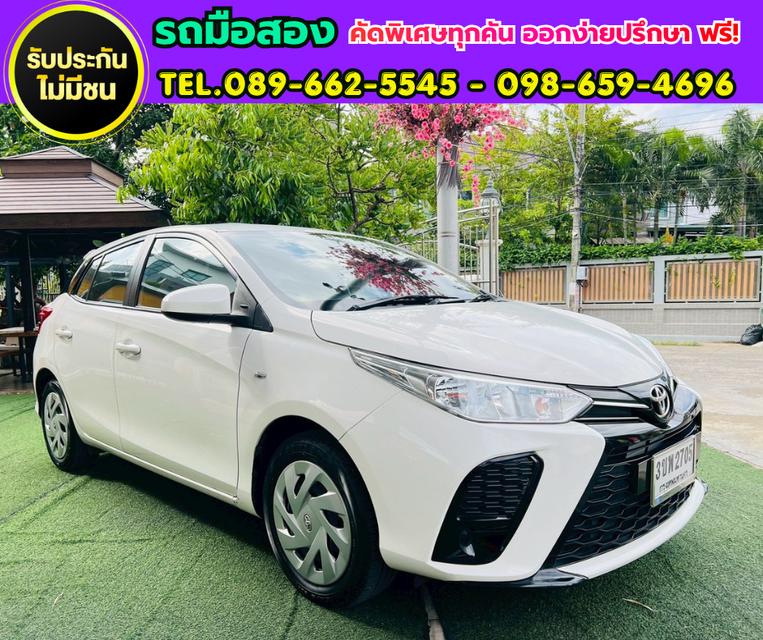 ✨ 2022 Toyota YARIS 1.2 Entry ⚙️เกียร์ออโต้ ⛽ที่นั่งแก๊ส LPG พร้อมใช้งาน รูปย่อยที่ 3