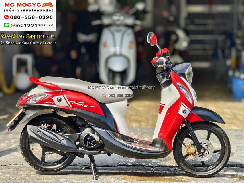 Fino 115i หัวฉีด ล้อแมก เครื่องเดิมเสียงเงียบ ใช้งานได้ปกติ มีเล่มเขียวชุดโอนให้ครบ NO1219    4