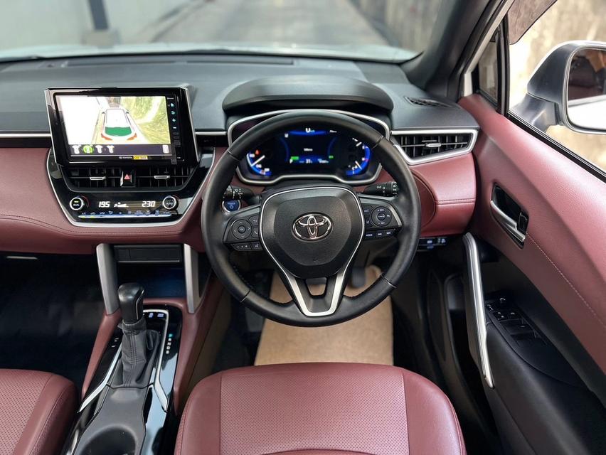 รหัสรถ WRT385 2021 TOYOTA COROLLA CROSS, 1.8 HYBRID PREMIUM SAFETY รูปที่ 14