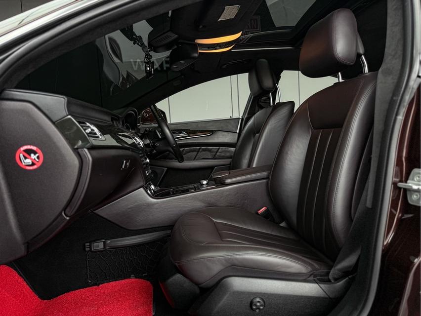 รหัสรถ WRT4530 2012 BENZ CLS-CLASS, 250 โฉม W218 ปี11-18 สีนำ้ตาล ดีเซล 2.1 L turbo 14