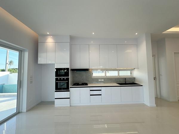 พูลวิลล่าโมเดิร์น 3 ห้องนอน 3.5 ห้องน้ำ สระเกลือส่วนตัว ในหัวหิน ใกล้ Black Mountain และรร.นานาชาติ โทร 0823664757 3