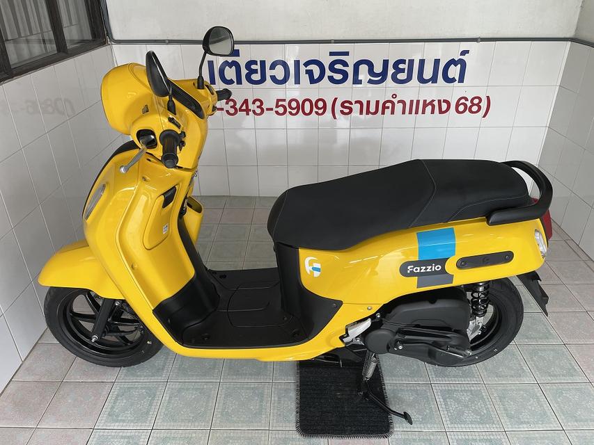 รูป Fazzio Connected รถมือเดียว สภาพมือ1 เครื่องเดิม ศูนย์ดี ชุดสีไร้รอย เอกสารครบ ไมล์แท้ มีรับประกัน วิ่ง7000 ปลายปี65 2