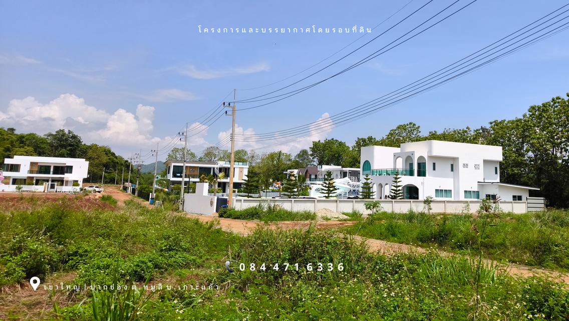 เขาใหญ่ | ปากช่อง โซนหมูสี *ด้านหลังติดเขา* ใกล้ MADAME VALLEY(มาดามแป้ง) เนื้อที่ 4-3-69 ไร่ ราคา 3.5 ล้าน/ไร่ 6
