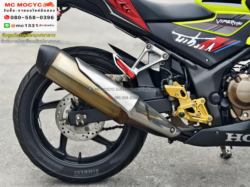 CBR 300 Abs 2018 รถบ้านแท้ เครื่องท่อเดิมๆ ชุดสีสภาพสวย กุญแจบุคเซอวิสครบ   No1100 11