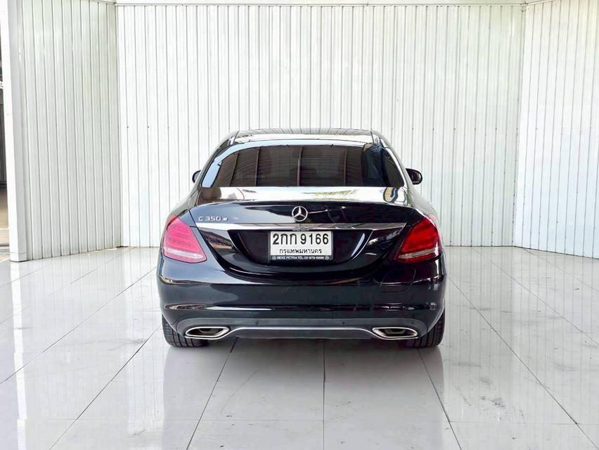 BENZ C-CLASS C350e AMG DYNAMIC ปี 2016 สีดำ โฉม W205 ปี14-23 รูปที่ 6