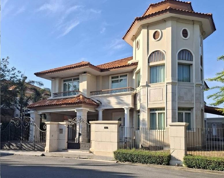 ให้เช่าบ้านเดี่ยว 2 ชั้น หลังใหญ่ พื้นที่ดิน 150 ตารางวา / หมู่บ้านกรีนเนอรี่ วิลล์ รามคำแหง Greenery Ville สไตล์โมเดิร์นคลาสสิค 1