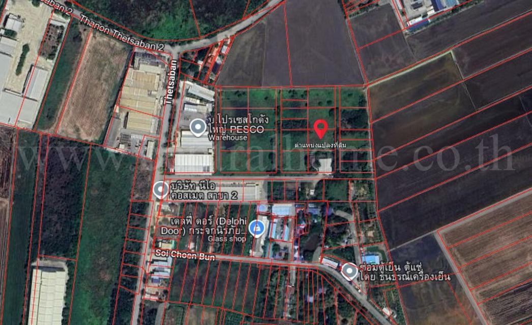 ที่ดินเปล่า 1 ไร่ ลาดหลุมแก้ว ปทุมธานี ใกล้โรงพยาบาล ราคาถูก 3