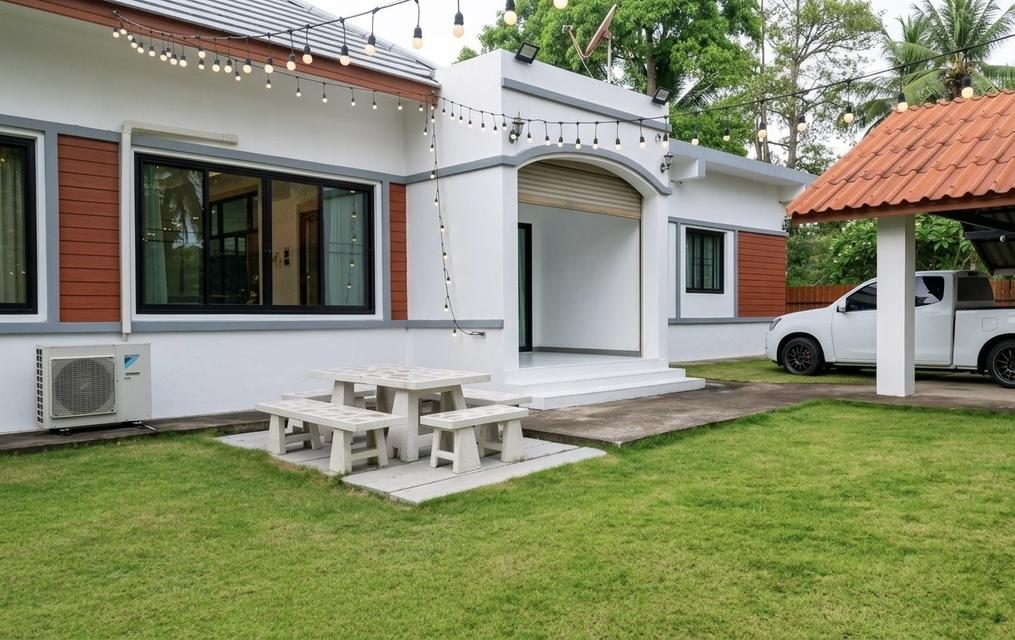 Pool Villa for Rent & Sale📍 Great location in a peaceful village, next to a large reservoir with mountain views. 3