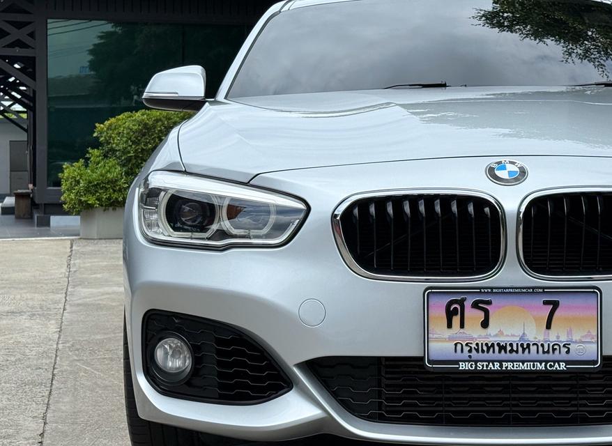 2018 BMW 118I MSPORT รถมือเดียวออกป้ายแดง รถวิ่งน้อย เข้าศูนย์ทุกระยะ รถไม่เคยมีอุบัติเหตุครับ 7