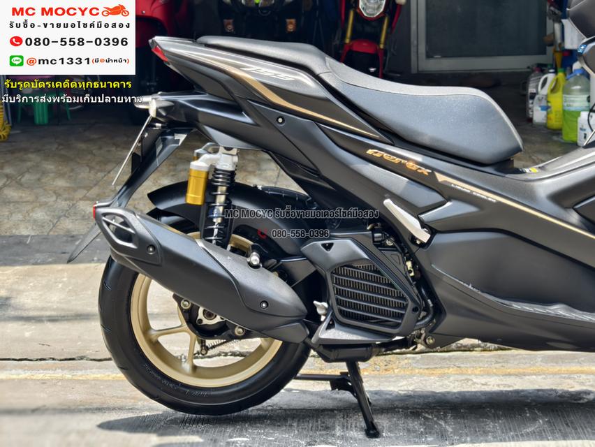 Aerox 2021 รุ่นTop Abs เลขไมล์ 8000โล รถบ้านแท้มือเดียว เครื่องท่อเดิม เล่มเขียวชุดโอนครบ  No1007    17