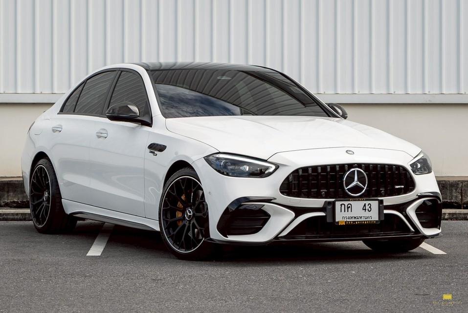 Mercedes-Benz C350e | 2022 | สีขาว รูปที่ 3