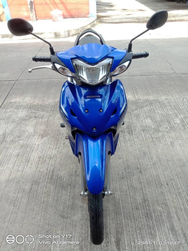 Honda Wave 110i 2020 สีน้ำเงิน-เทา 1