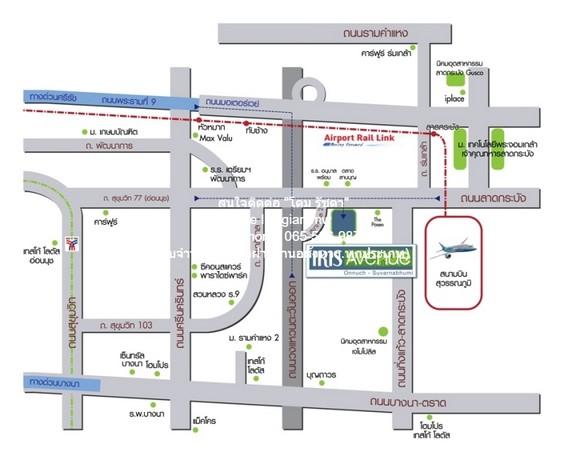 คอนโด ไอริส แอเวนิว อ่อนนุช - สุวรรณภูมิ IRIS Avenue Onnuch - Suvarnabhumi 1650000 บาท 1 BR 28ตร.ม. ใกล้กับ ถนน ลาดกระบั 2