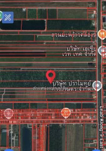 ขายที่ดินหนองเสือปทุมธานี ขายที่ดินคลอง9ปทุมธานี .บึงบอน อ.หนองเสือ จ.ปทุมธานี เนื้อที่ 147-0-20 ไร่ 6