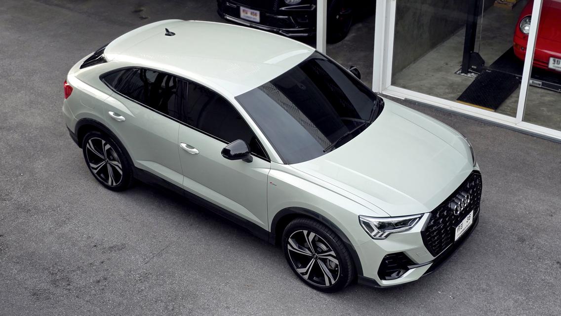รหัสรถ WB36 Audi Q3 Sportback 40TFSI Quattro S Line Black Edition  ปี 2022