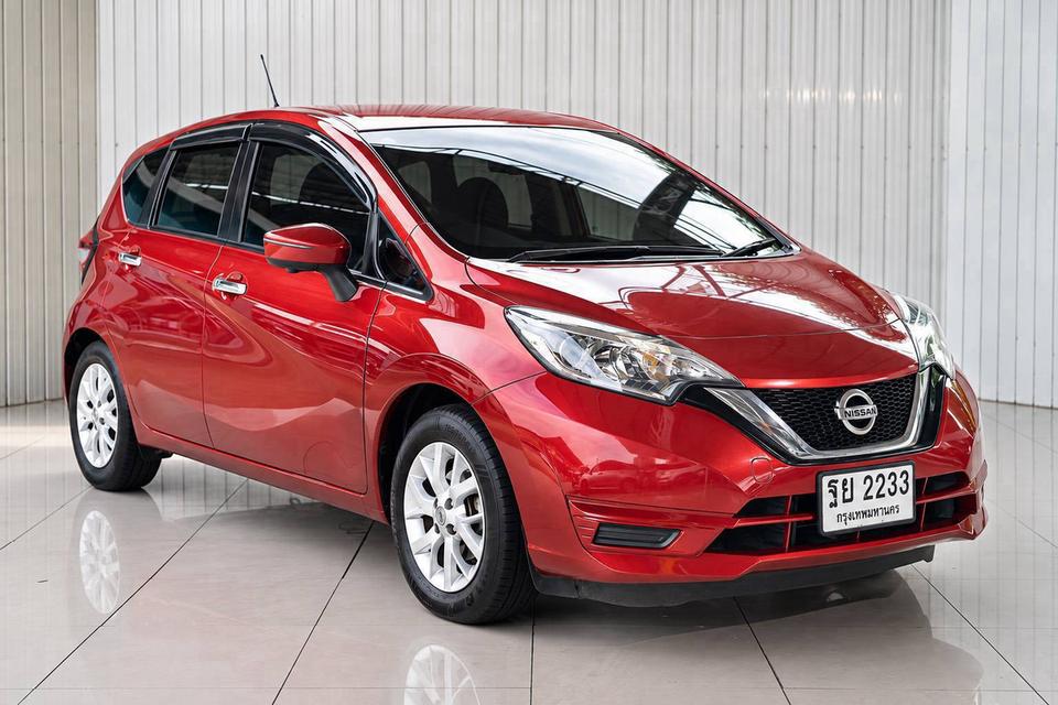 NISSAN NOTE 1.2 V ปี 2020 สีแดง โฉม ปี17-ปัจจุบัน