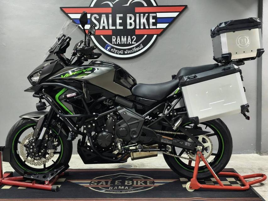 Kawasaki Versys650 ปี 2025 abs จอสีโฉมปัจจุบัน สภาพเหมือนออกศูนย์ แต่งเต็ม รูปที่ 2