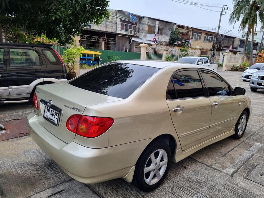 สวยสด /รถมือเดียว /ALTIS 1.6E /ปี2003 / ออโต้ ไฟฟ้าทั้งคัน/ ขายเพียง 109000 บาท โทร0957401229 ไอดีไล utbp 6