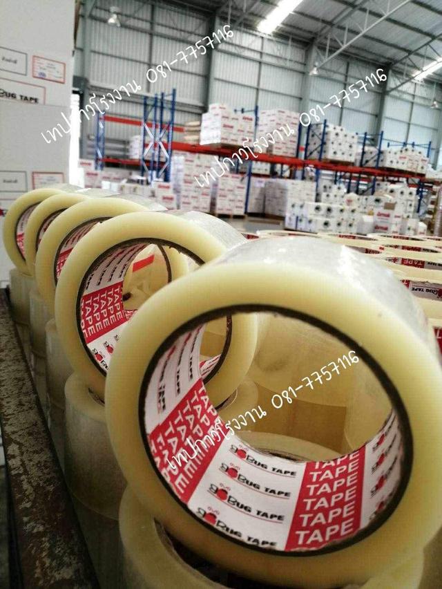 โรงงานขายเทปปิดกล่อง38ไมครอน เทปปิดกล่องบักเทป 081-7757116