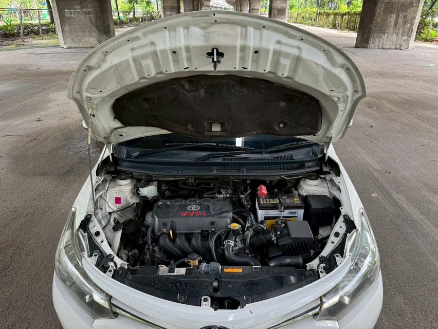 ขายรถ Toyota Vios 1.5E ปี 2014 สีขาว เกียร์ออโต้ 16
