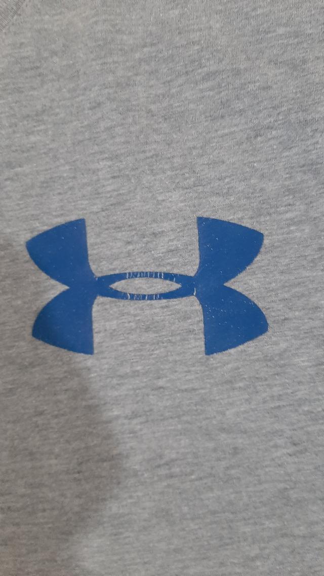 เสื้อยืด Under Armour สีเทา มือสอง Size SM รูปย่อยที่ 3