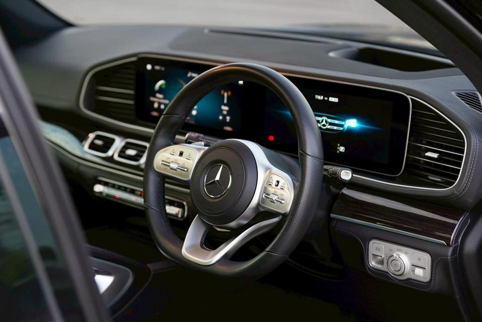 Benz GLS350d AMG Premium 4Matic ปี 2021 สีดำ รถบ้านเจ้าของเดียว เซอร์วิสศูนย์ตรงทุกระยะ รูปที่ 11
