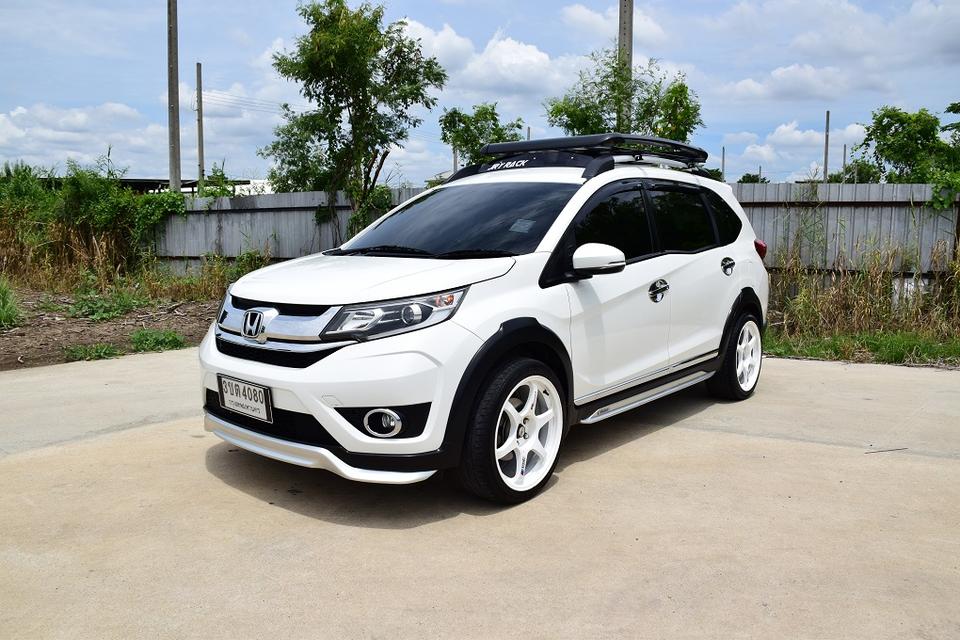 สวยพร้อมใช้ ออกรถง่ายๆแค่ 99 บาท HONDA BR-V ปี2016 จดใช้งาน2017 ตัวท็อปออฟชั่นส์ ชุดแต่งรอบคัน รับประกันหลังการขาย โทร0957401229 ไอดีไลน์ UTBP