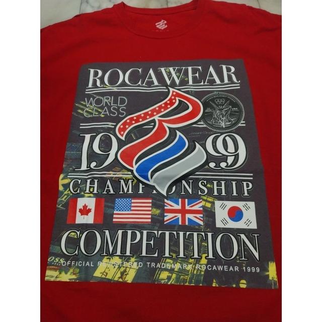 เสื้อยืดแขนสั้น แนวสตรีท RocaWear Worldclass 1999 แท้ มือสอง สภาพดี ของพร้อมส่งครับ รูปที่ 2
