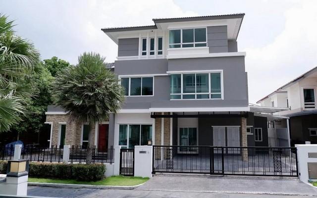 ให้เช่าบ้านเดี่ยว 3 ชั้น 103 ตร.ว. Grand Bangkok Boulevard พระราม 9-ศรีนครินทร์ ใกล้ซีคอนสแควร์ 1