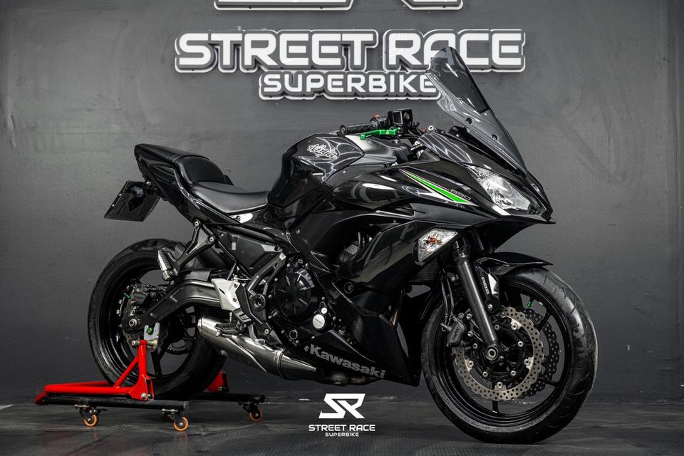 KAWASAKI NINJA650 2017 รถสวน ไมล์น้อย