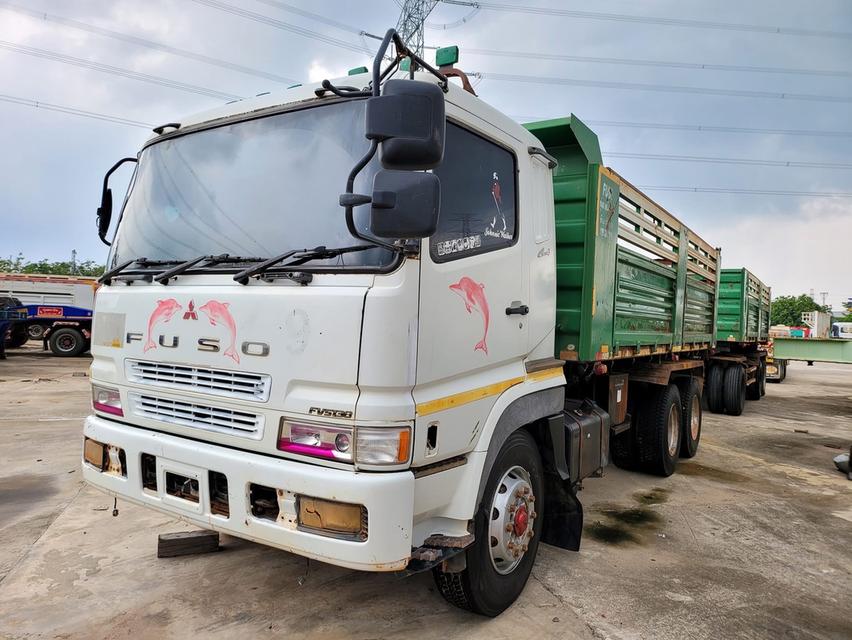 ส่งต่อ 10 ล้อพ่วงแม่ลูก FUSO 380 แรง 5