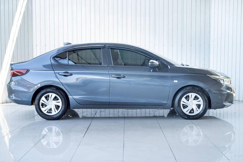 HONDA CITY 1.0 S ปี 2022 สีเทา AT โฉม ปี19-ปัจจุบัน 4D Vat% รูปที่ 4