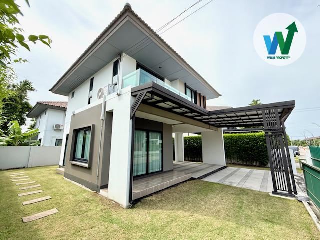 ขายบ้านบางบ่อ บุราสิริ บางนา พื้นที่กว้าง ต่อเติมครบ ทำเลดี เดินทางสะดวก ใกล้เมกาบางนา สนามบิน มอเตอร์เวย์ 8
