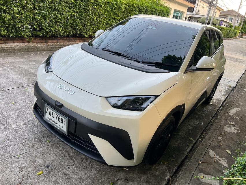 -BYD ATTO 1 Premium ปี 2026 Topสุด -สีขาว Shell White-เลขไมล์น้อย 6,671 km สวยน้องๆป้ายแดง