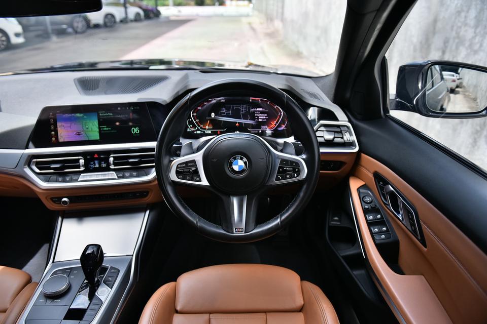 BMW SERIES-3 320d M-SPORT G20 2022 สีดำ มี Warranty ถึง ตุลา 2026 รูปที่ 12