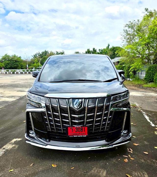 Toyota ALPHARD 2.5SC PACKAGE สีดำ ปี 2023 ไมล์ 44,000 กม.  2