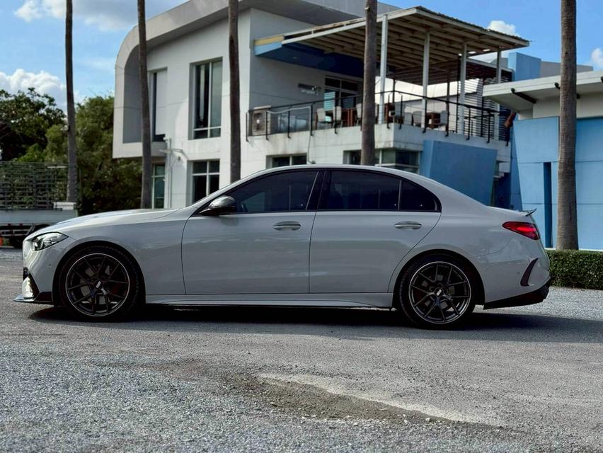 Benz C220d AMG Dymanic w206 2022 แท้ รถสวยจริงๆ เดิมสีดำwrapมา