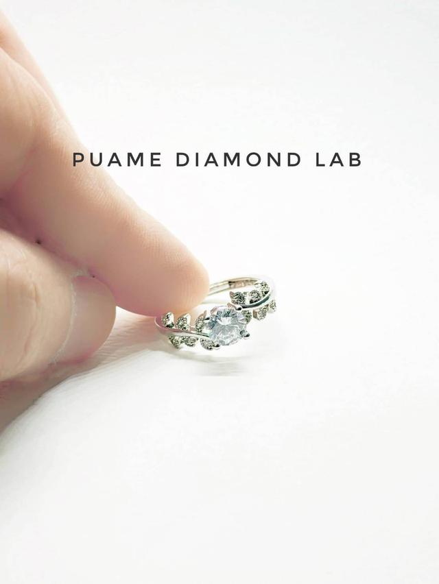 แหวนเพชร ดีไซน์สวยทันสมัย ราคามิตรภาพ พร้อมใบรับประกันที่ปุอามี่ Diamond Lab Rama2(095-8894732)