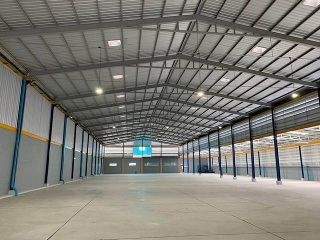 ให้เช่าโกดัง 2328 ตารางเมตรย่านสำโรงสมุทรปราการซอยเทพารักษ์28 ใกล้BTSสำโรง 8