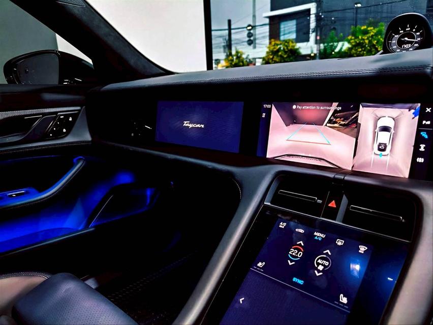 รหัสรถ KPV8255 2021 Porsche Taycan Turbo S 12